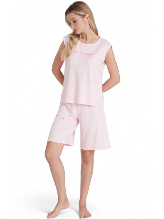 Pijadore De vară Set Pijamale pentru Femei Rose
