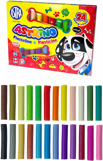 Knetmasse 24 Farben Astrino