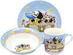 Ankor Feeding Set made of Porcelain 3pcs