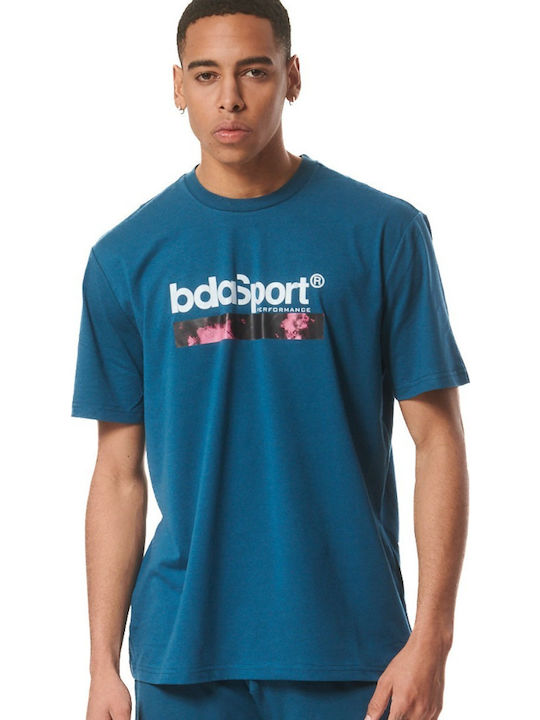 Body Action Essential Branded T-shirt Combalt Blue