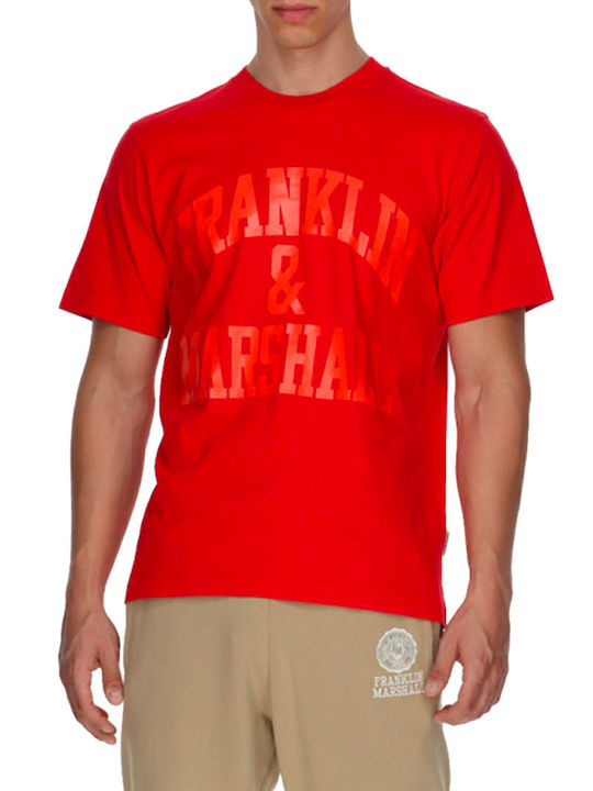 Franklin & Marshall T-shirt Κόκκινο