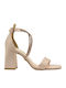 Stoff Sandalen Rosa