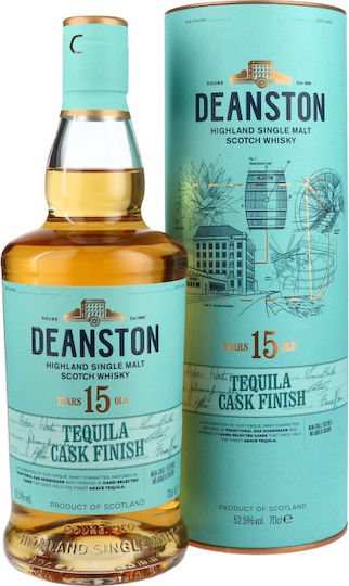 Single Malt Ουίσκι 15 Ετών Σκωτίας 52.5% 700ml