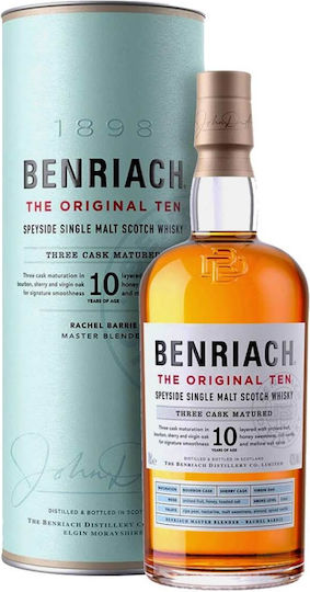 Single Malt Ουίσκι 10 Ετών Σκωτίας 43% 700ml 02.01.3977