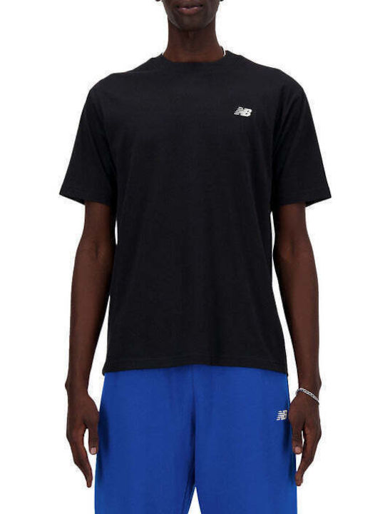 New Balance Ανδρικό T-shirt Κοντομάνικο Μαύρο