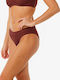 Premium Surf Bikini Slip Plum