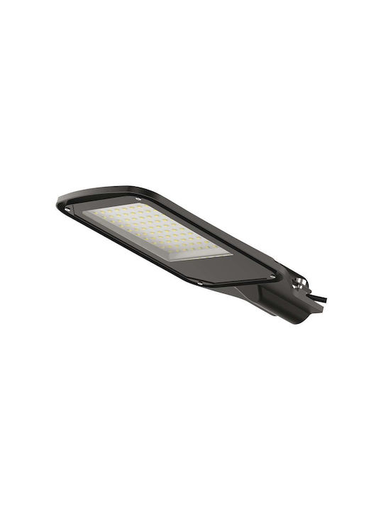 V-TAC Εξωτερικό Φωτιστικό LED Δρόμου 100W με Ψυχρό Λευκό Φως IP65 Μαύρο