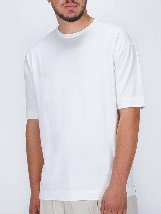 Diverse System Ανδρικό T-shirt Κοντομάνικο Λευκό 23047-281-452