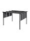 Garden Pergola Gazebo Pergola in Grey Colour 350x350cm