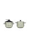 OMS Collection Χύτρες Ταχύτητας Set Quattro 12lt