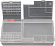 Kunststoff Werkzeugkoffer-Organisator 18x11.5x3.5cm