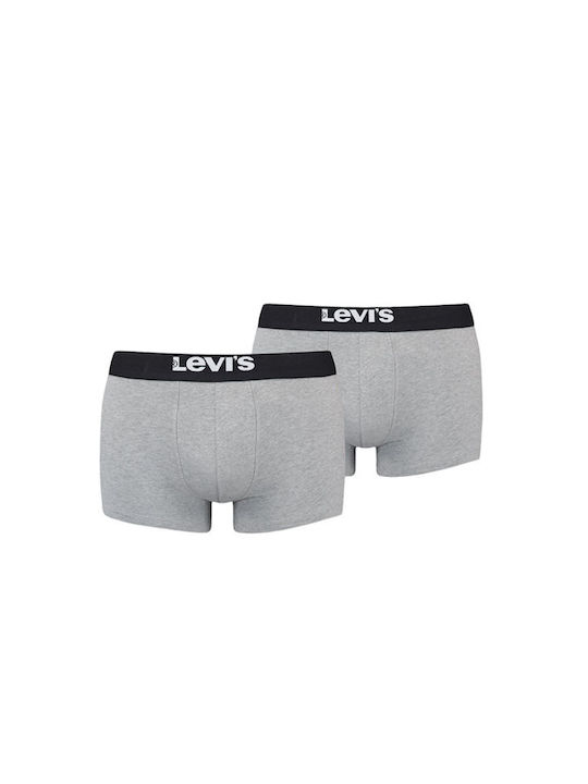 Levi's Basic Trunk Men's Boxers Gray 2Pack