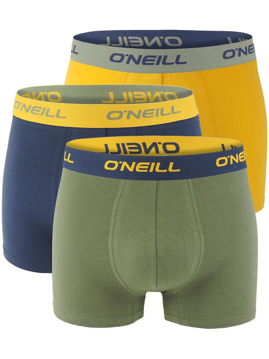 O'neill Herren Boxershorts Golden Glow 3Packung