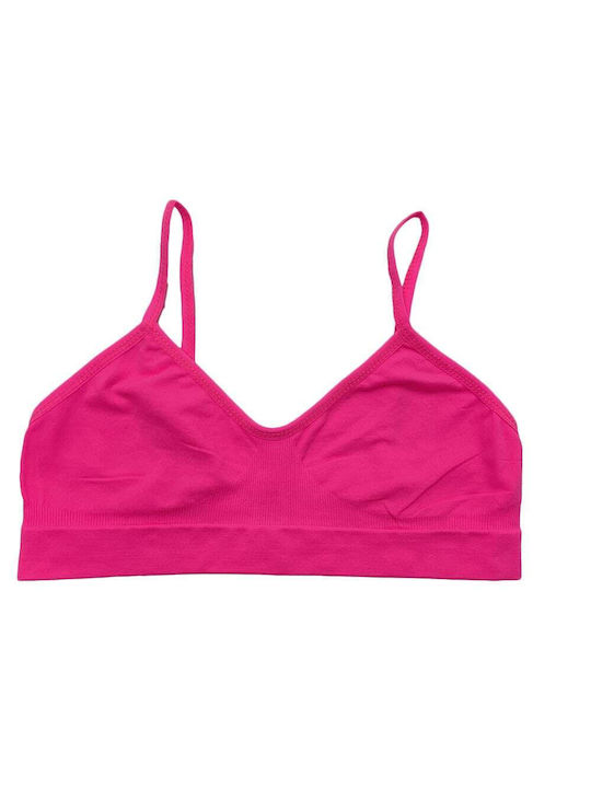 Katia Women's Bra without Padding Fuchsia