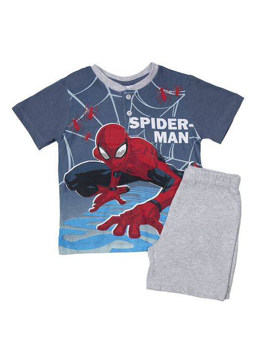 Marvel Kids Pyjamas Cotton Gray