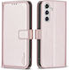 Binfen Wallet Case Δερματίνης Ροζ (Galaxy A35)