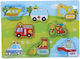 Kinder Steckpuzzle Blue Toys