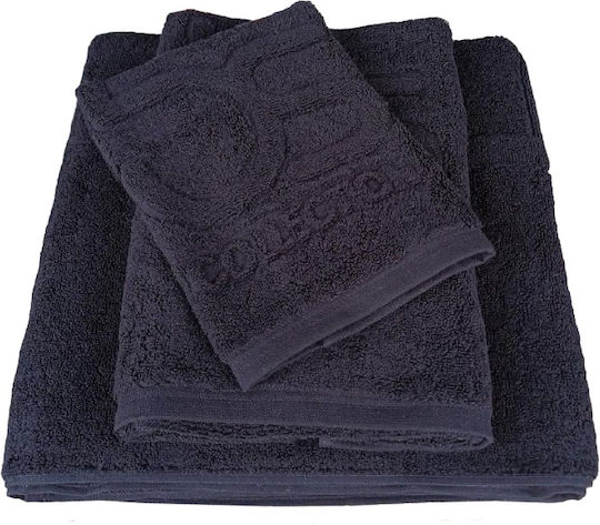BS Collection Hotel Towel Face Black 92x49cm 2/20001/49/92/Black