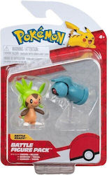 Jazwares Chespin & Beldum Pokemon Chespin & Beldum Pentru 4+ Ani 5cm