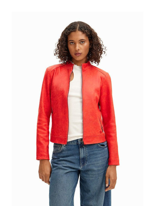 Desigual Jachetă de femei Biker Jacket RED
