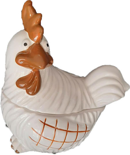 ForHome Borcan pentru Biscuiți Ceramică Colorată 17x13x18buc 1buc