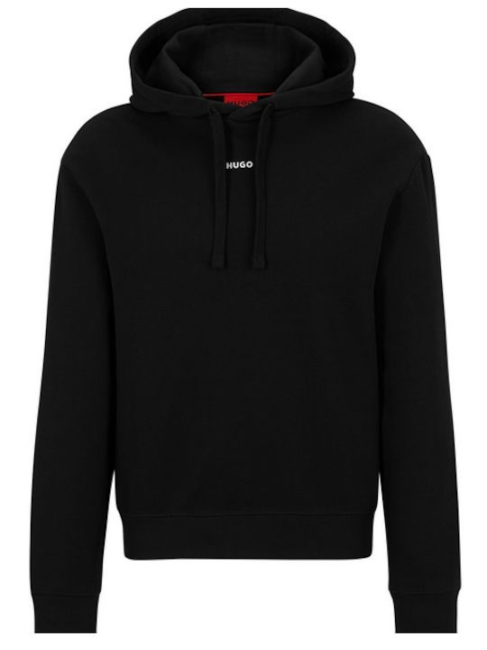 Hugo Boss Men's Sweatshirt with Hood Black