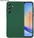 Sonique Back Cover Silicone / Fabric Green (Gal...