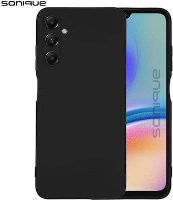 Sonique Back Cover Σιλικόνης / Υφασμάτινο Μαύρο (Galaxy A05s)