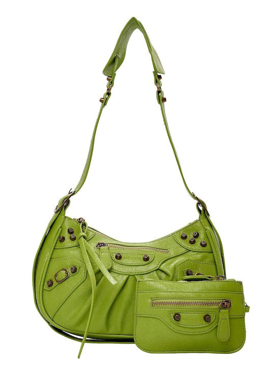 Bag to Bag Γυναικεία Τσάντα Ώμου Πράσινη