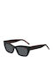 Boss Women's Sunglasses with Black Plastic Frame and Black Lens HG 1301/S OIT/IR