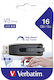 Verbatim Store N Go V3 16GB USB 3.0 Stick Γκρι