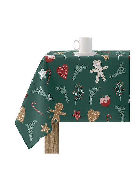 Mauré Christmas Tablecloth Fabric Multicolour L200xW140cm 1pcs