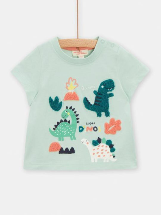 Dpam Kids Blouse Short Sleeve Green