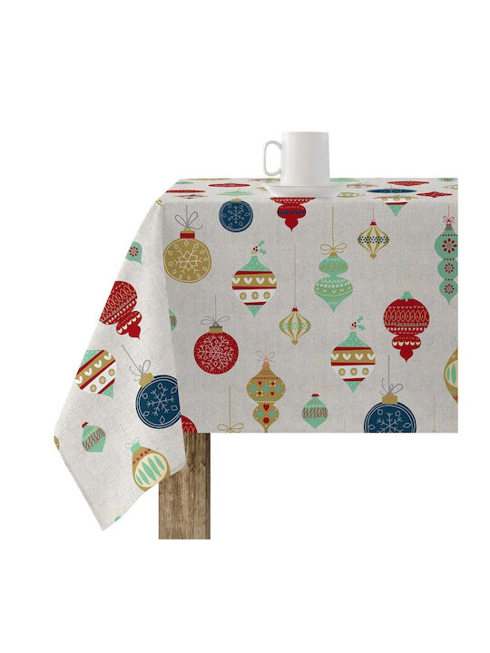 Mauré Christmas Tablecloth Fabric L200xW140cm 1pcs