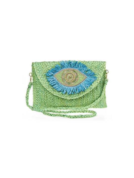 Verde Damen Tasche Crossbody Grün