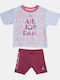 Kids' Set with Shorts Summer 2pcs Desert Berry