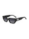 Dsquared2 Icon Women's Sunglasses with Black Plastic Frame and Black Gradient Lens ICON 0017 807