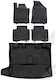 Rezaw Plast Trunk Mats 5pcs Tray Type 2023+ Black
