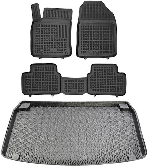 Rezaw Plast Trunk Mat Tray Type for Kia XCeed Black