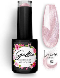 Gellie Uv Led Gel Polish Luna Cat Eye 02