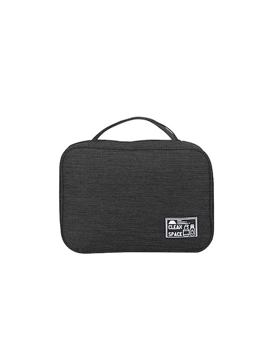 eBest Toiletry Bag in Black color 25cm