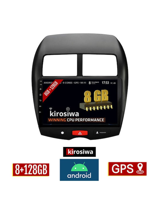 Kirosiwa Car Audio System for Peugeot 4008 2012-2018 (Bluetooth/USB/AUX/WiFi/GPS) with Touch Screen 10"