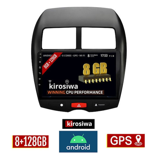 Kirosiwa Ηχοσύστημα Αυτοκινήτου για Peugeot 4008 2012-2018 (Bluetooth/USB/AUX/WiFi/GPS) με Οθόνη Αφής 10"