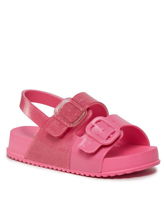 Melissa Girls Sandals with Velcro Pink