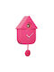 Karlsson Wall Clock Plastic Pink