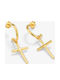 Radiant Earrings made of Steel Gold Plated