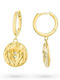 Radiant Earrings made of Steel Gold Plated