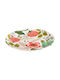 Plate Shallow Made of Melamine Multicolour 1pcs