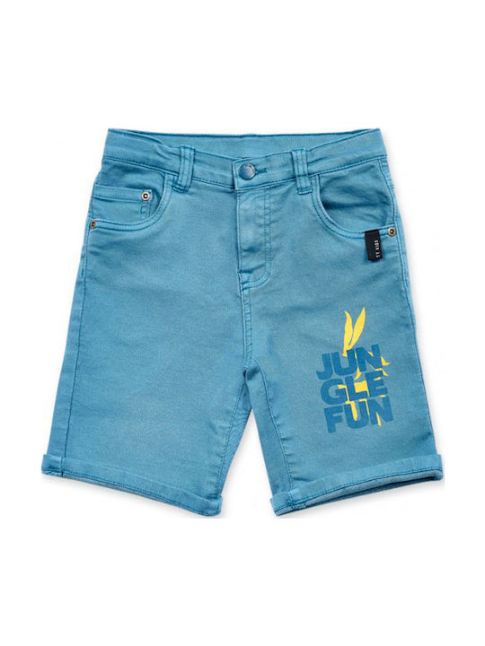 Kids' Shorts/Bermudas Fabric Sky Blue