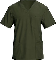 Beunique Men's Green Medical Blouse